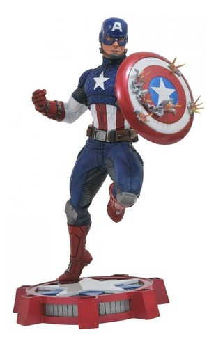 Galería Marvel de Estátua Diamond Select - Capitán América