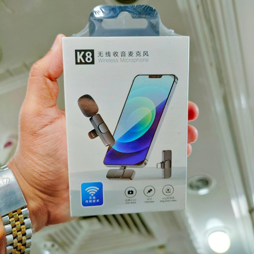 Imagen 4 de 5 de Micrófonos Mini Inalámbricos K8 - K9 Bluetooth Celular