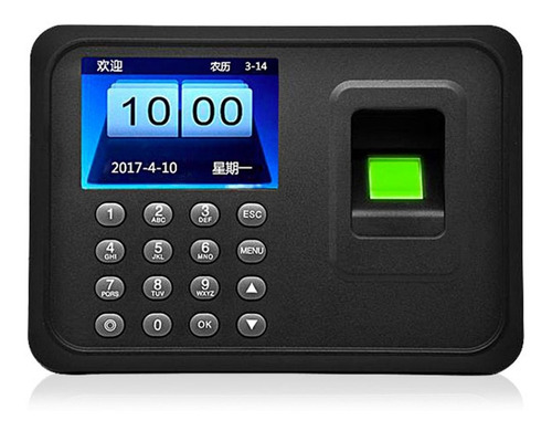 Reloj Control De Asistencia Digital Con Huella Biométrico