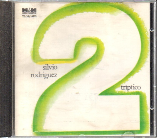 Silvio Rodriguez - Triptico 2 - Cd Original  