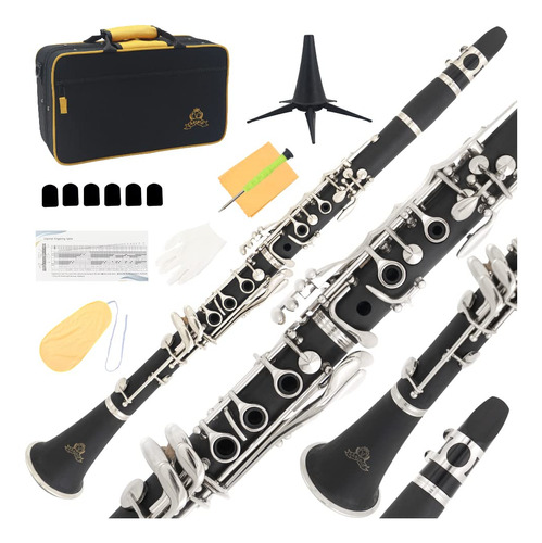 Yasisid Clarinete Bb - Clarinete De Banda Para Estudiantes P