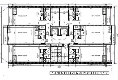 Imagen 5 de 5 de Ov. Lagos 522 - Monoambiente En Venta En Rosario