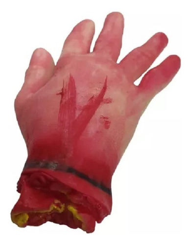 Mano Cortada Sangrienta Sangre Halloween Decoracion