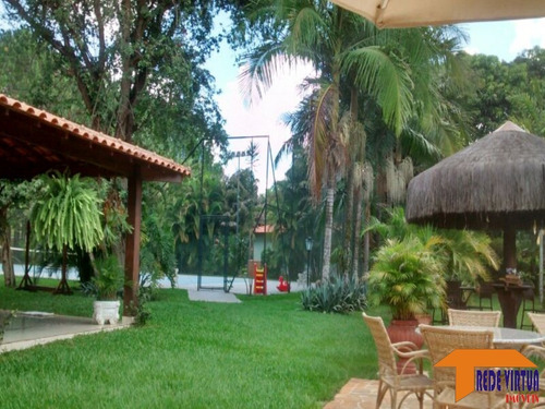 Imagem 17 de 22 de Linda Chácara Com 5.200 M2 - At - Casa Sede - Piscina E Quadra Tênis - 0606ch - 3477118