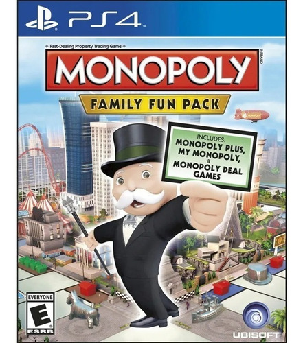 Pacote de diversão para a família Monopoly