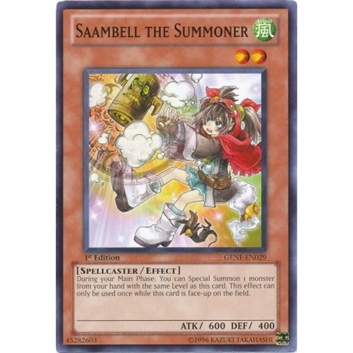 Saambell The Summoner (genf-sp029) Yu-gi-oh!