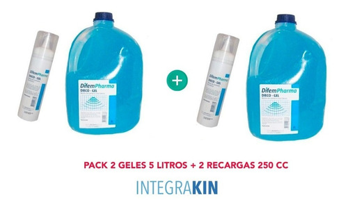 Pack 2 Gel Conductor 5 Litros + Envío Gratis