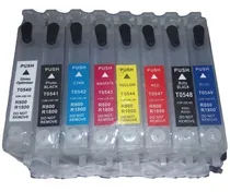 Comprar R1800 Stylus Cartuchos Rellenables Chip Reseteable Vacios