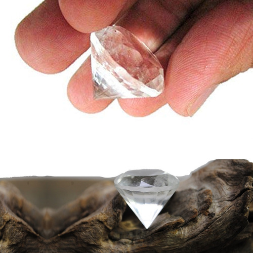  Diamante Pránico De Cuarzo Cristal