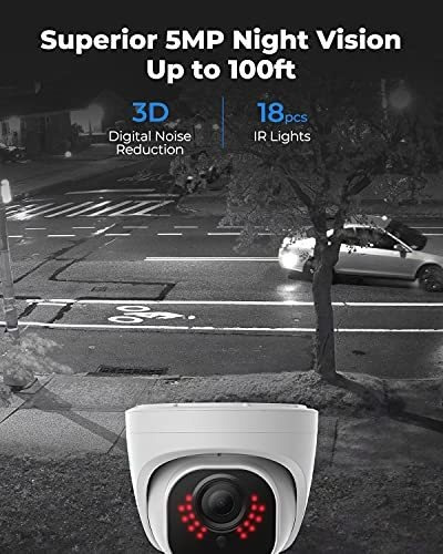 Camara Seguridad 5mp Poe Exterior 2560x1920 Microsd Rlc520