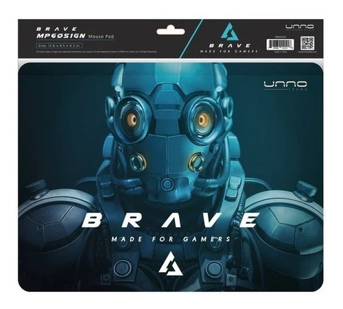 Mouse Pad Unno Tekno Brave Gaming