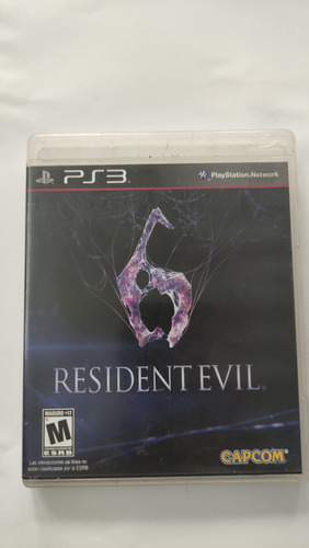 Resident Evil 6. Ps3.