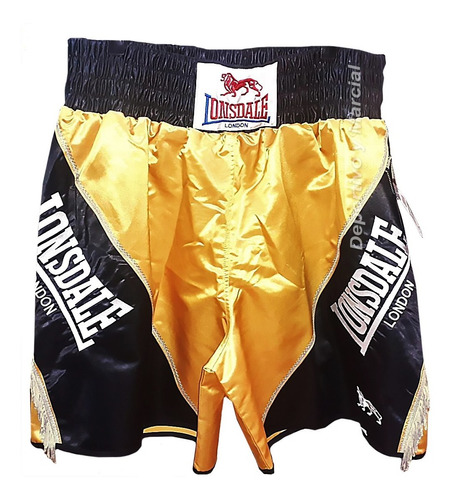 Bermuda Short Lonsdale Pro Large Logo Trunks Box Kick Thai