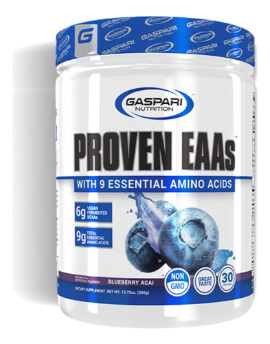 Gaspari Nutrition: Eaa Probados, Eaa Veganos Fermentados, Me