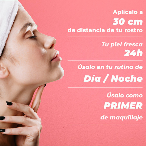 Agua De Rosas + Hamamelis | 5% Colageno + Aloe Vera 250ml Tipo de piel Todo tipo de piel