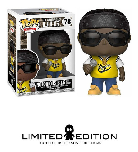 Funko Pop Notorious B.i.g With Jersey 78 The Notorious B.i.g