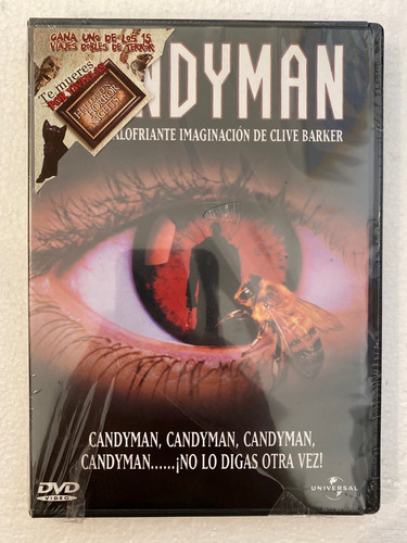 Candyman Dvd Terror 100% Original Cliver Barker Universal (Usado)