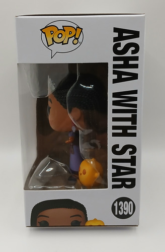 Funko Pop Asha With Star 1390 Wish Disney (Usado)