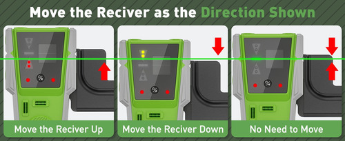 Receptor O Detector De Nivel Láser Huepar Pro