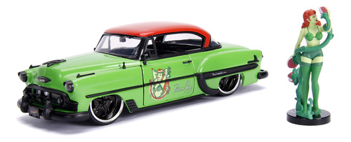 Jada Toys Dc Comics Bombshells Poison Ivy & Chevy Bel Air 19