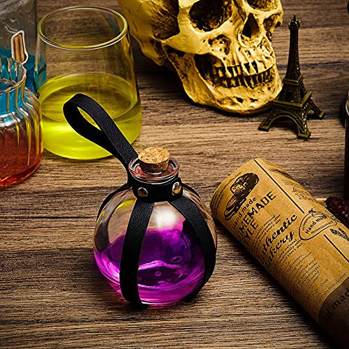 2 Botellas De Poción De Corcho Brujas Y Magos, Botella...