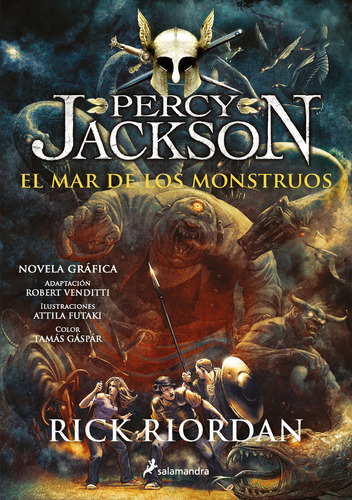 Percy Jackson Ii El Mar De Los Monstruos Novela Grafica - Ri