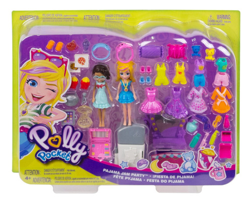 Polly Pocket Pack De Fiesta De Pijamada