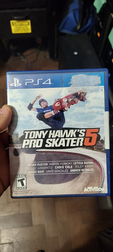 Juego Ps4 Tony Hawk Pro Skater 5