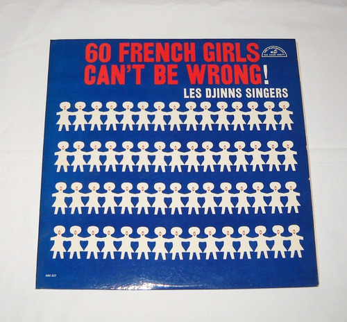 Les Djinns Singers 60 French Girls Can't Be Wrong! Lp Vinilo