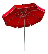 Comprar Sombrilla Reclinable Alumel 300 reclinable color rojo