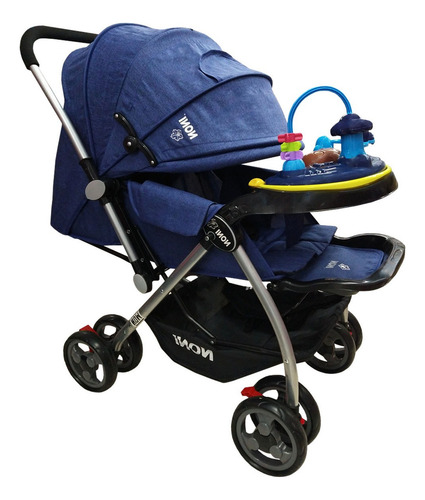 Carriola De Paseo Tablero Carrito Angelin - Noni 555p Color Azul