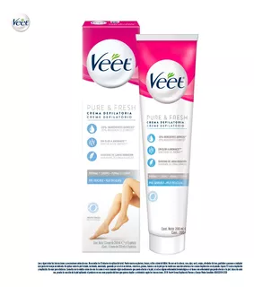 Crema Depilatoria Piel Sensible Veet Pure Corporal - 200ml