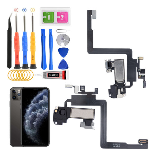Flex Bocina Auricular Sensor Proximidad Para iPhone 11 Pro A2215 A2160 A2217