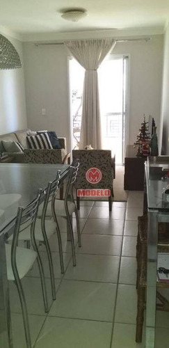 Apartamento Com 3 Dormitórios À Venda, 80 M² Por R$ 280.000 - Nova América - Piracicaba/sp - Ap3111