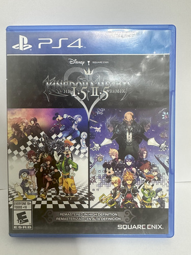 Kingdom Hearts Hd 1.5 + 2.5 Remix - Ps4 (usado)
