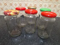 Comprar Frascos De Mermelada Vacíos Limpios Variados Con Tapa X 10 U