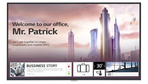 Pantalla Comercial LG Signace 43uh5f 43 Ips Uhd (3840x2160) 