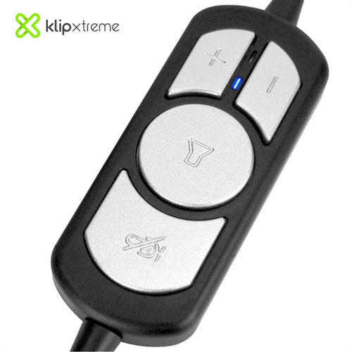 Imagen 7 de 10 de Audífonos Usb Diadema Mic Control Klip Xtreme Sekual Ksh-290