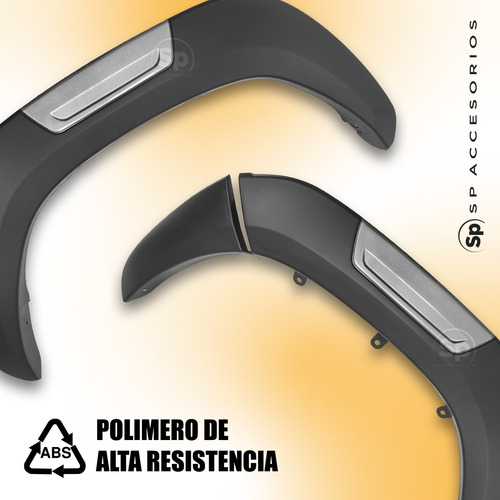 Cantoneras Abs Para Toyota Hilux 2021+ Linea Nueva 2022