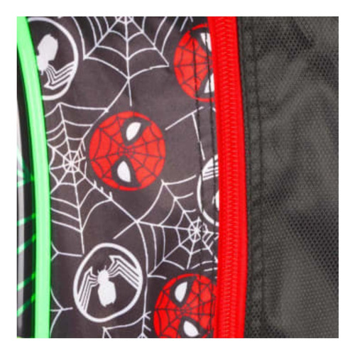 Mochila Primaria Ruz Spiderman 3d Metálico