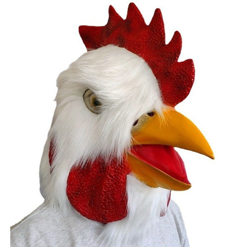 C Al Party Plush Richard Rooster Mask Disfraz De Pollo