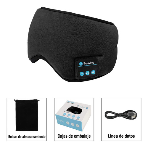 Auriculares Bluetooth Para Dormir, Auriculares Con Máscara