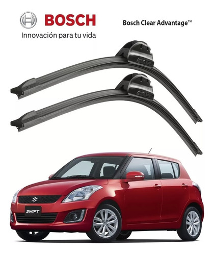 Plumas Limpiaparabrisas Bosch Suzuki Swift 2011 2012 2013 