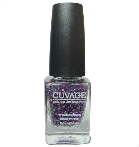 Esmaltes De Uñas Tradicional Sin Tacc Cuvage Pro Keratine Color #153 Violetas en Lago Puelo