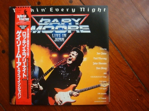 Gary Moore Rockin Every Night Lp Vinilo Japon 83 Hh