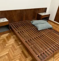 Comprar Juego De Dormitorio Enchapado Madera Roble Oscuro Con Marmol