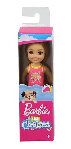Imagem 4 de 12 de Kit 04 Bonecas Barbie Club Chelsea Praia Ms