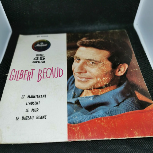 Disco 45 Rpm:gilbert Becaud- Le Mur