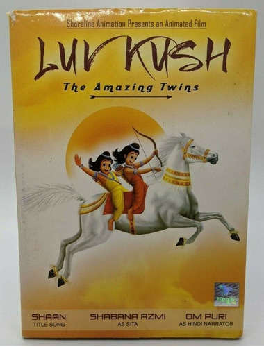 Luv & Kush - The Amazing Twins (dvd, All Regions, Hindi) Ccq