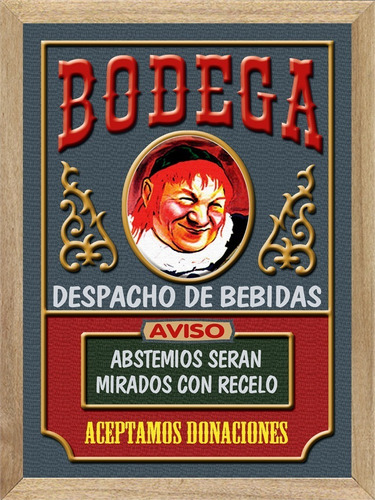 Frase Bebidas Cerveza  Cuadros Posters Carteles   L331